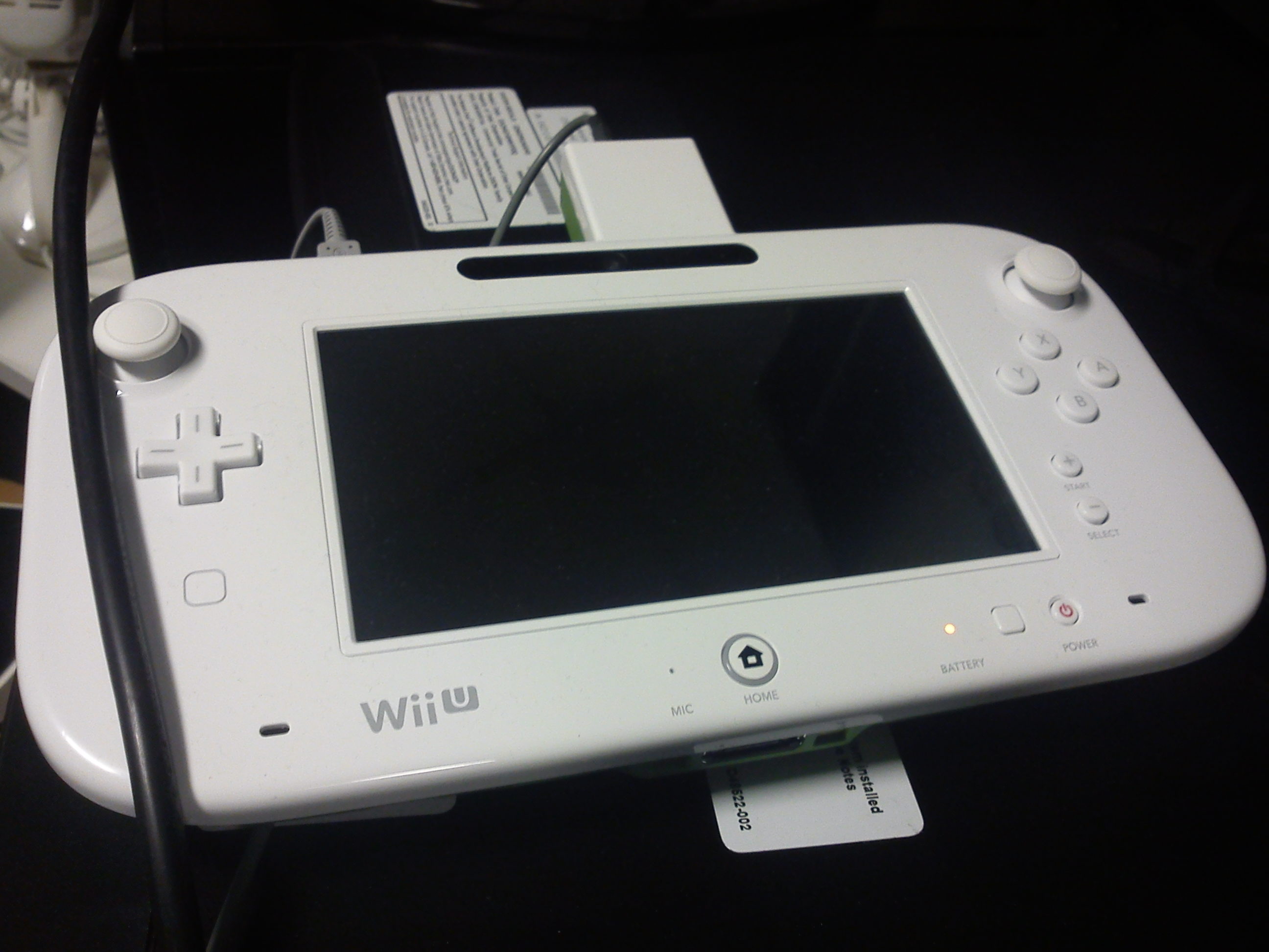 QA Tweets Photo Of Revised Wii U Controller - My Nintendo News
