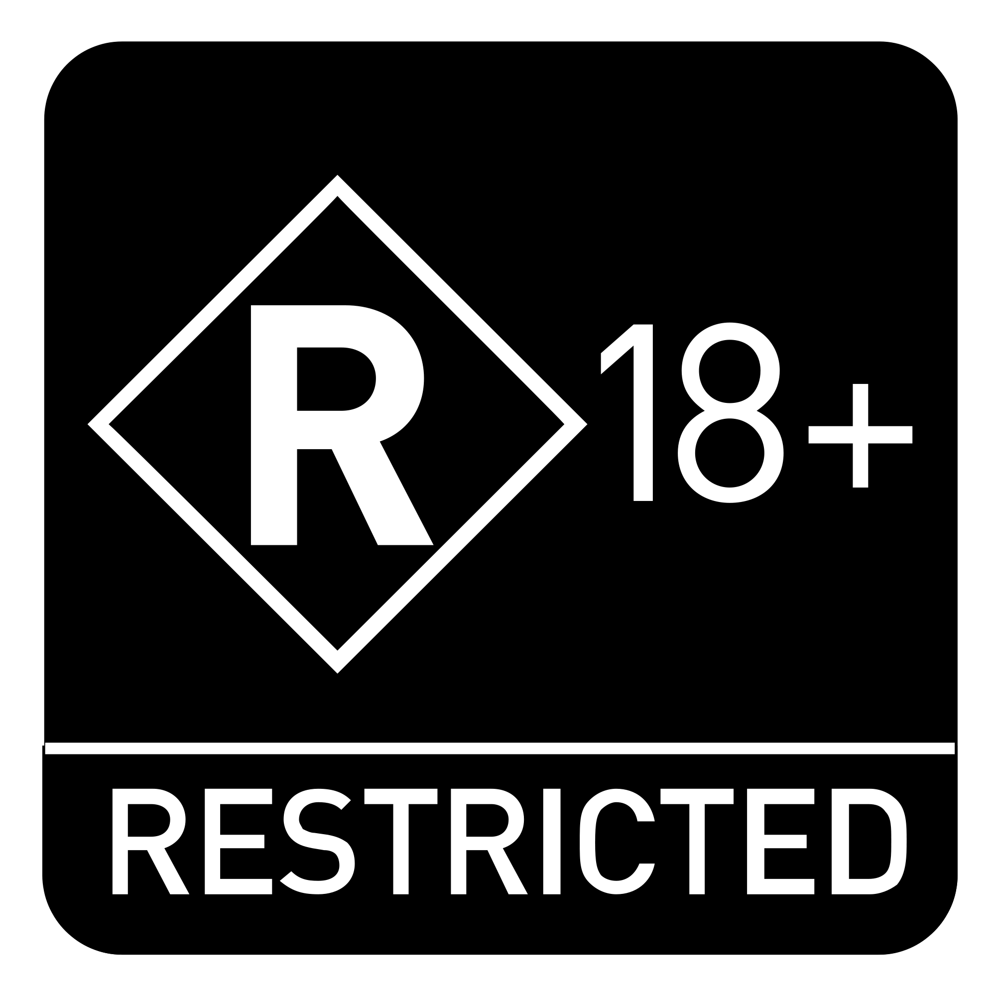 Значок restricted. 18 Логотип. Ограничение r. Логотип r рейтинг. 18 quality