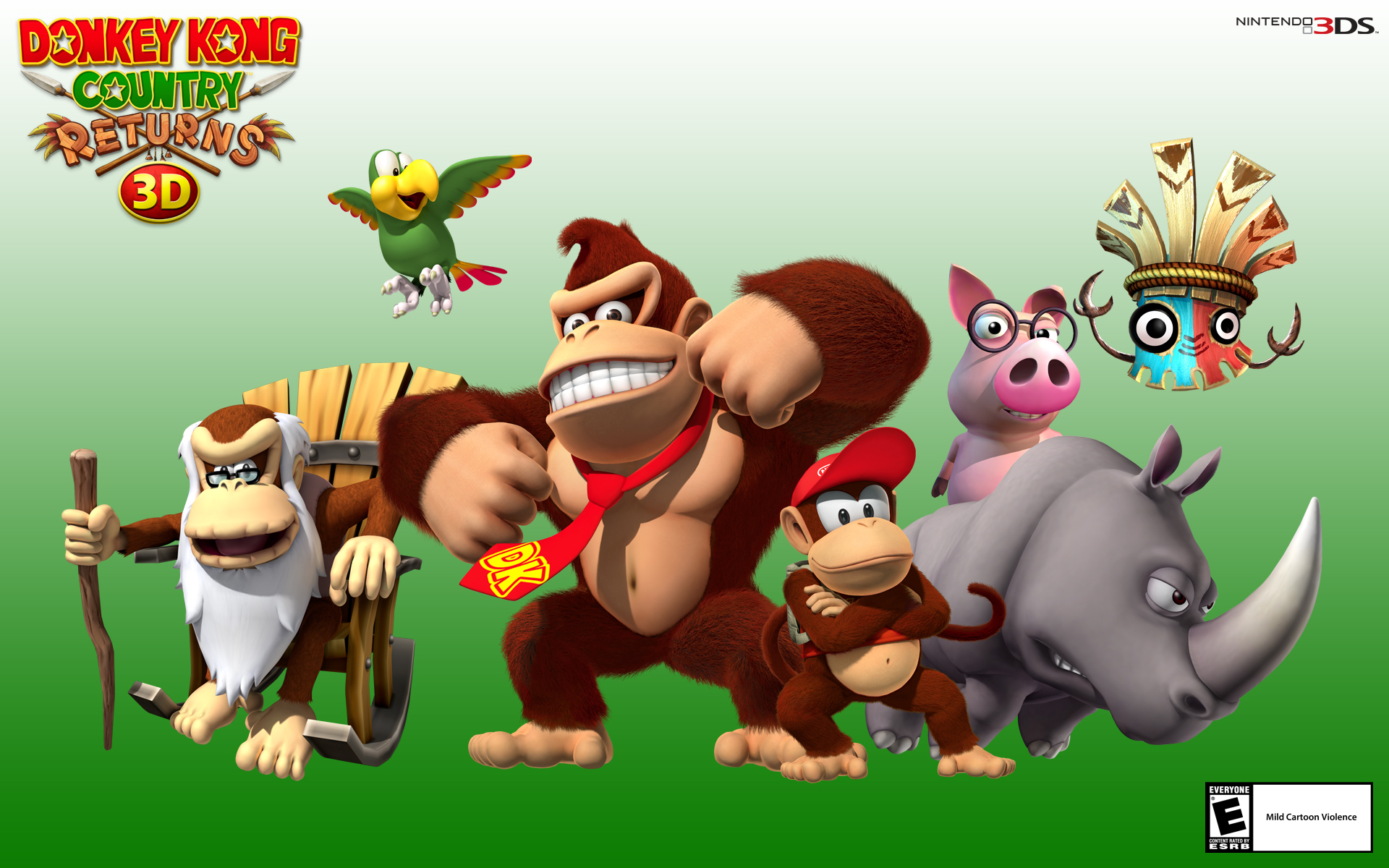 UK Chart: Donkey Kong Country Returns 3D Rolls In At Number 5 - My Nintendo  News