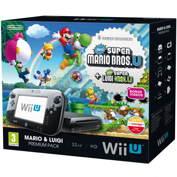 Mario & Luigi Premium Pack, Wii Party U Basic Pack & Just Dance 2014 Basic  Pack Bundles To Release In Europe - My Nintendo News