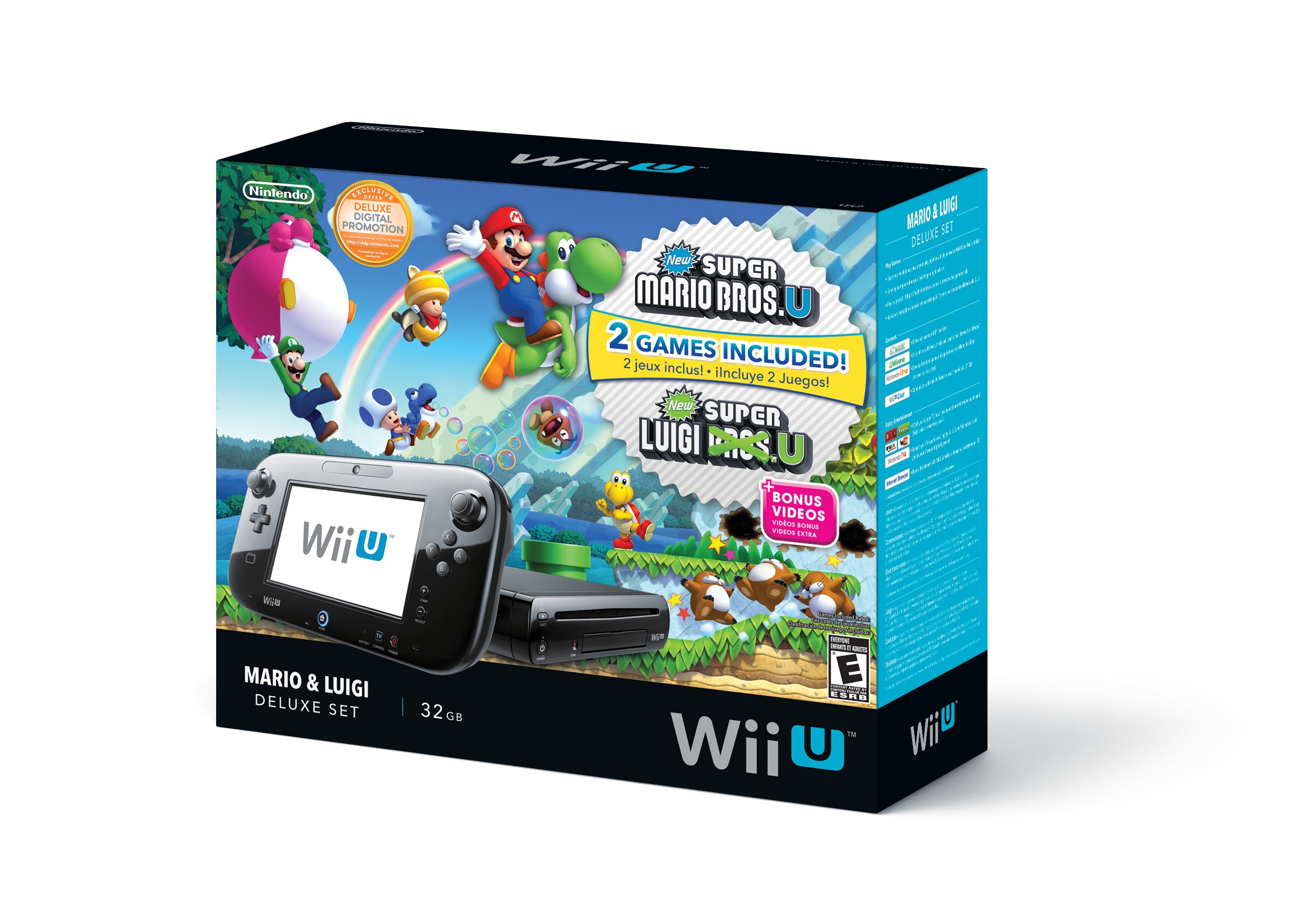 Wii U Deluxe Set With Mario Bros U And Luigi U Available To Pre-Order At  Best Buy - My Nintendo News