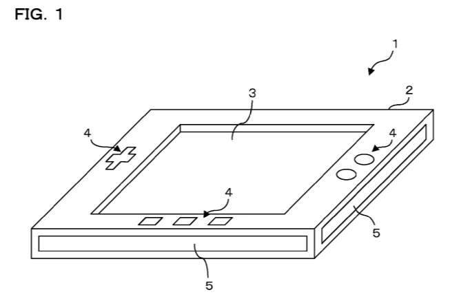 Nintendo Patents Handheld Featuring Outward-Facing Linear Image Sensors ...