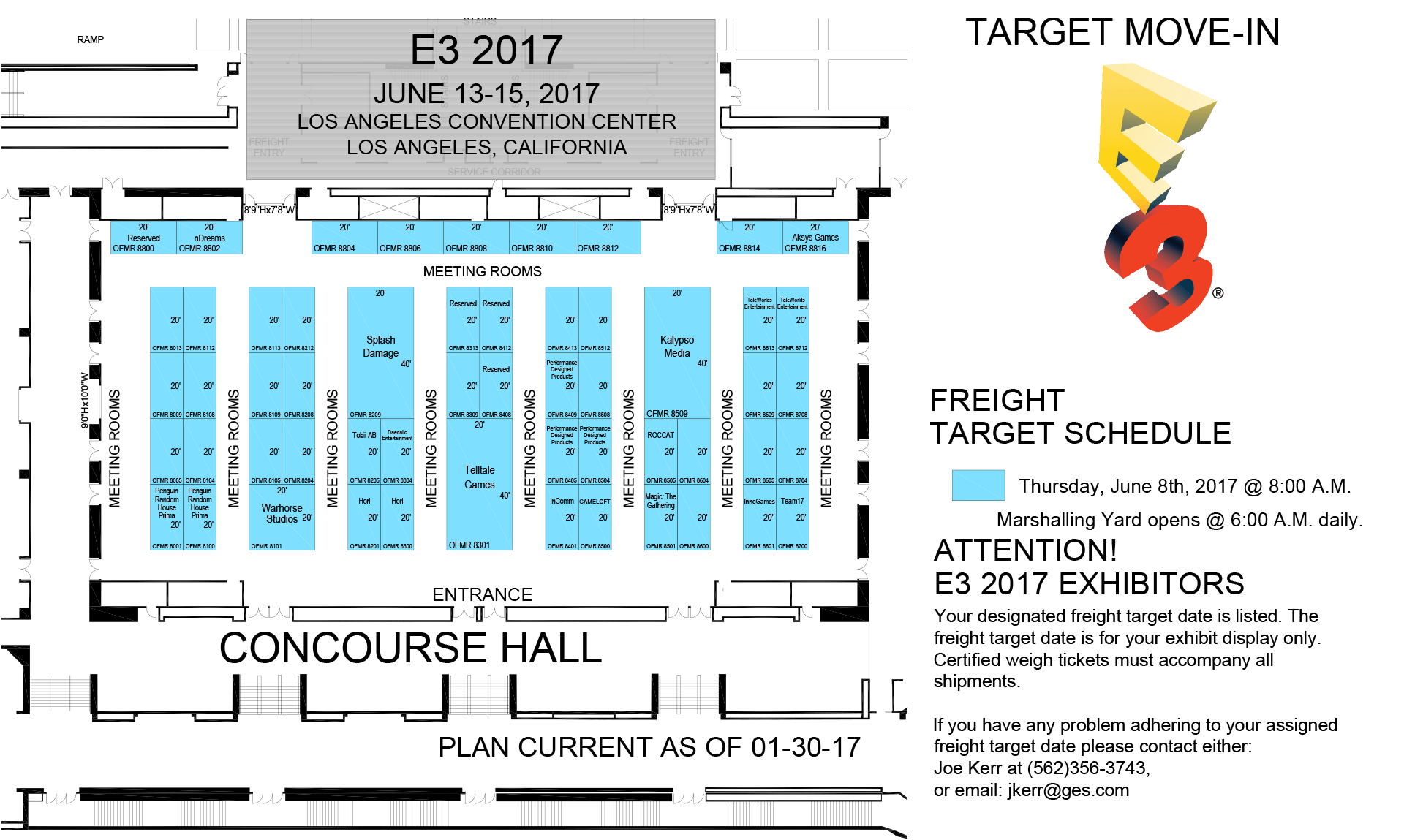 The E3 2017 Floor Plans Are Up My Nintendo News